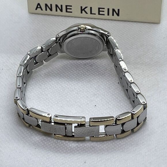 Anne Klein 10/677SVTT Women Stainless Steel Analog Dial Quartz Wrist Watch JMB29 - Picture 10 of 12